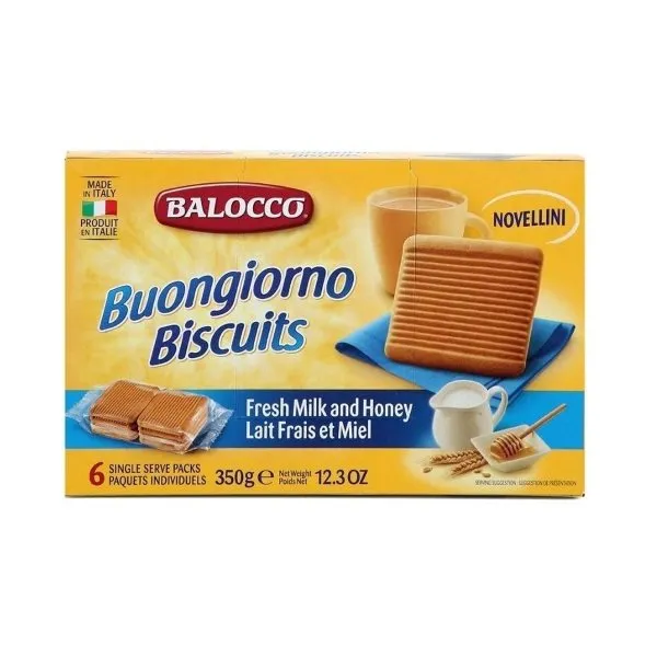 Balocco Buongiorno Biscuist Novellini (Ballı) 350 gr