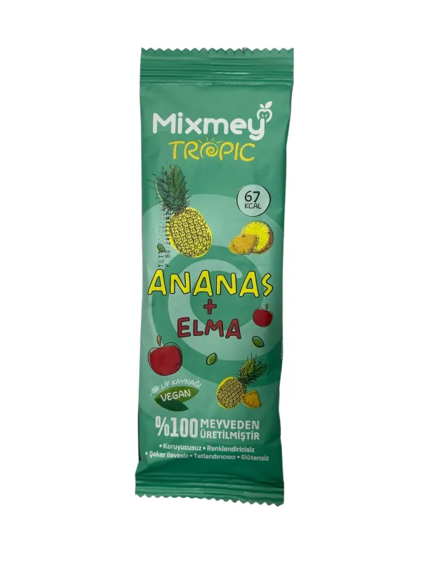 Mixmey Tropic Meyve Bar Ananas & Elma 20 Gr