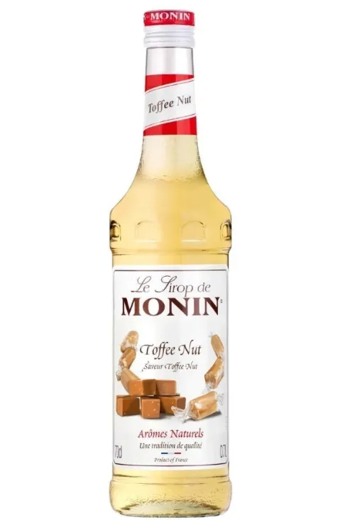 Monin Syrup Toffee Nut (Fındık Şekerlemeli Şurup) 700 ml Cam