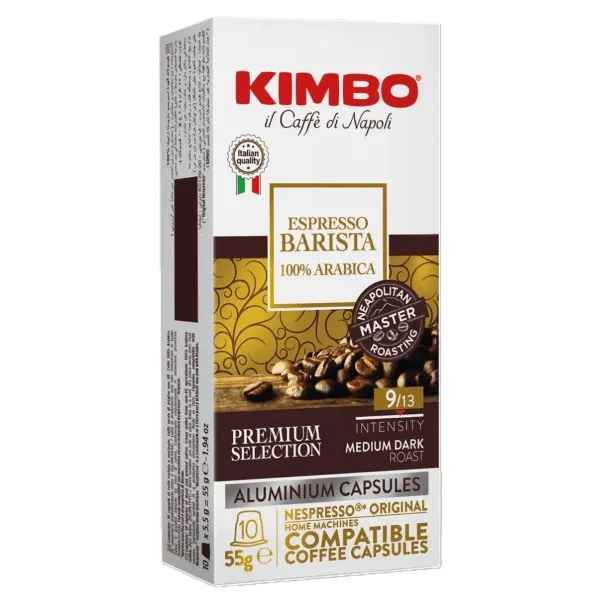 KİMBO ESPRESSO BARİSTA %100 ARABİCA KAPSÜL KAHVE 55 GR