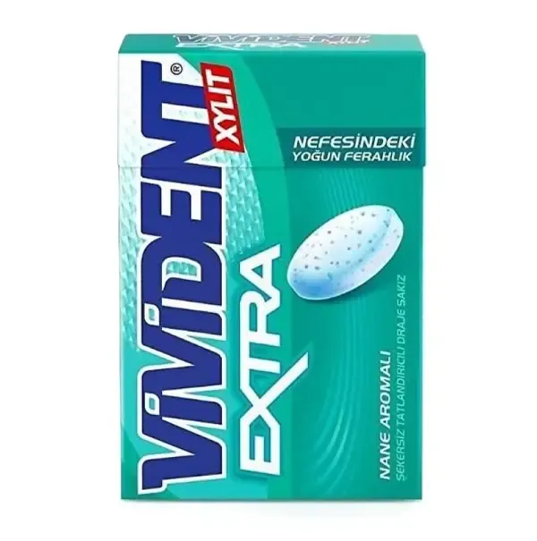 Vivident Xylit Extra Nane Aromalı Sakız 21 gr