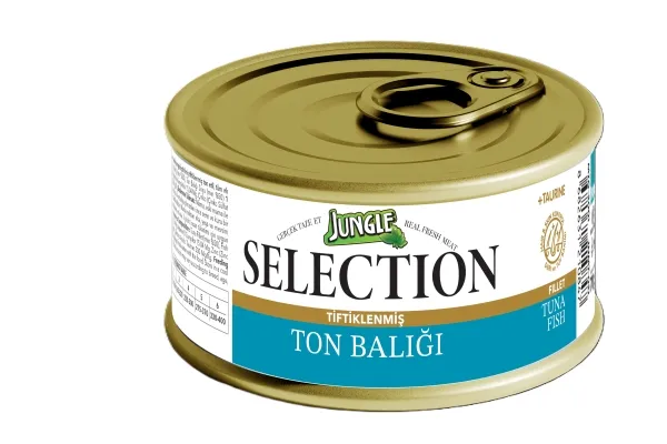JUNGLE SELECTİON KONSERVE 70 GR KEDİ MAMASI TON & BALIKLI