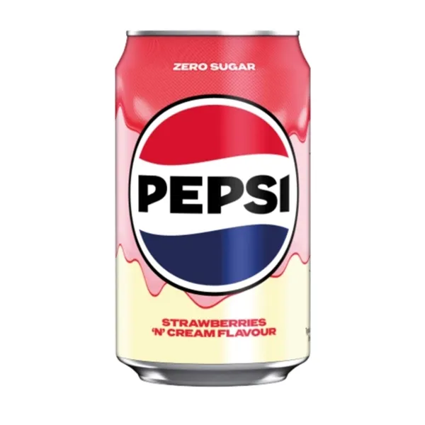 PEPSİ STRAWBERRIES'N CREAM FLAVOUR 330 ML
