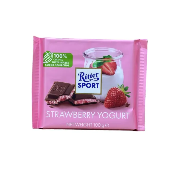Ritter Sport Strawberry Yogurt Dolgulu 100 Gr 