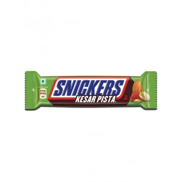Snickers Kesar Pista Chocolate Bar 42 Gr