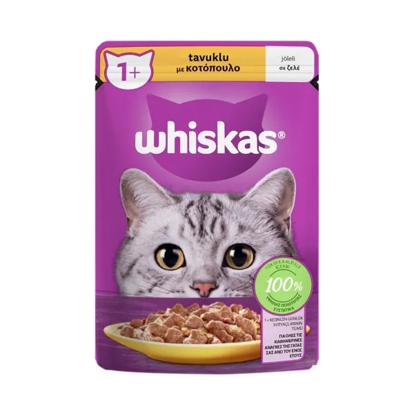 Whiskas Pouch Tavuklu 85 Gr