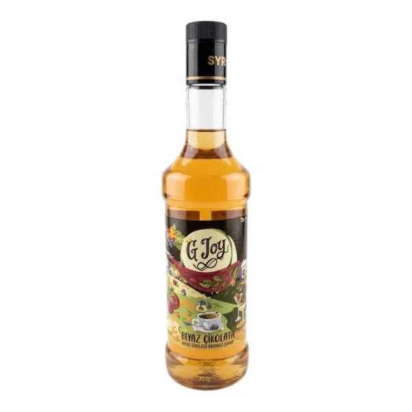 G-JOY BEYAZ ÇİKOLATA AROMALI KAHVE ŞURUBU 800 ML