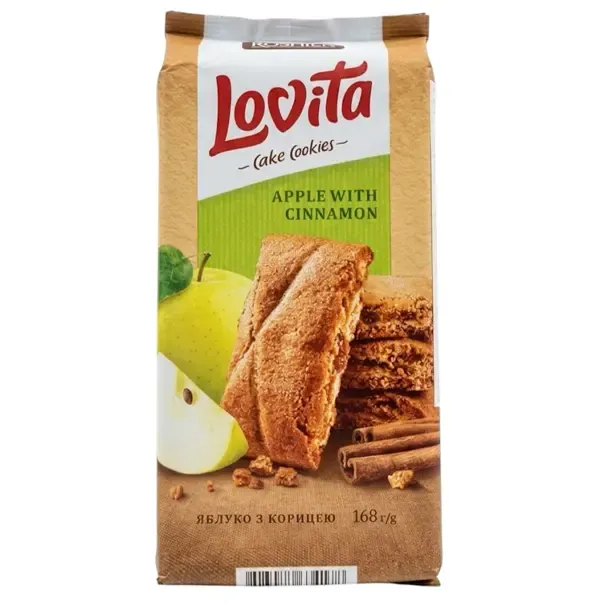 ROSHEN LOVİTA CAKE COOKİES ELMA TARÇIN 168 GR