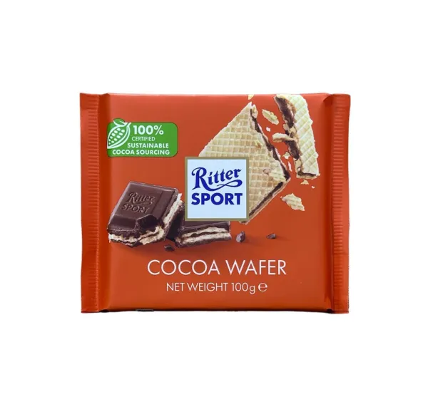 Ritter Sport Cocoa Wafer 100 Gr
