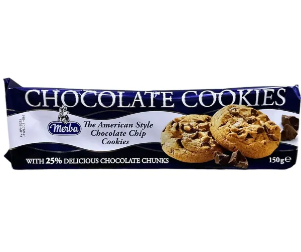 Merba Chocolate Cookies 150 Gr 