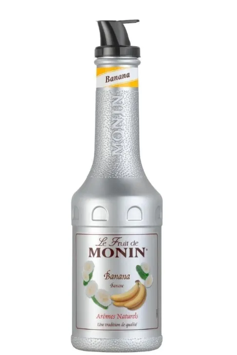 Monin Le Fruit Banana (Muz Püresi) 1000 ml Pet