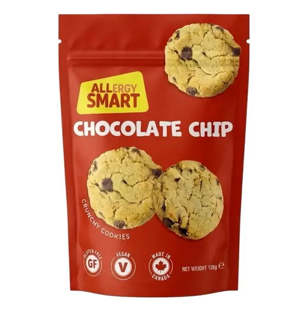 ALLERGY SMART BİTTER ÇİKOLATA PARÇACIKLI KURABİYE 126 GR 
