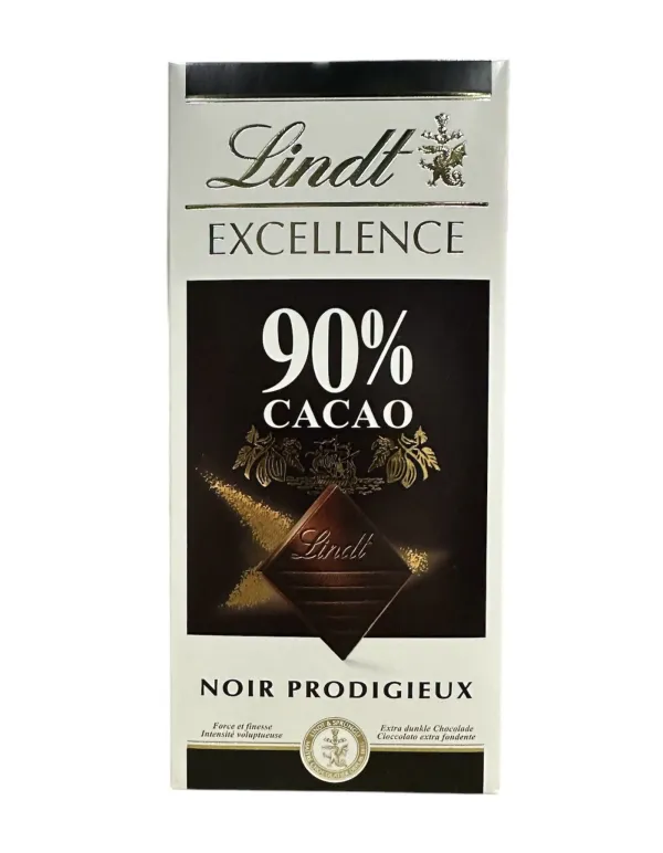 Lindt Excellence %90 Cocoa Noir Prodigieux Dark 100 Gr