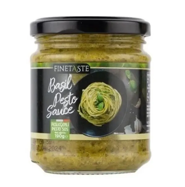 Fine Taste Fesleğen Pesto Sos 190 Gr