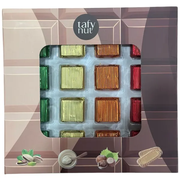 Tafy Nut Dubai Premium Mix Çikolatasi Hediyelik 4ü'l Lezzet 220 Gr