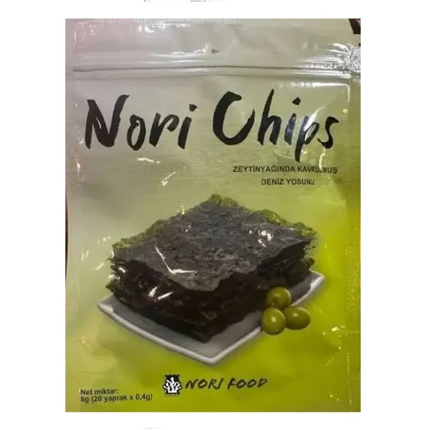Nori Chips Zeytinyağında Kavrulmuş Deniz Yosunu 0,4 Gr