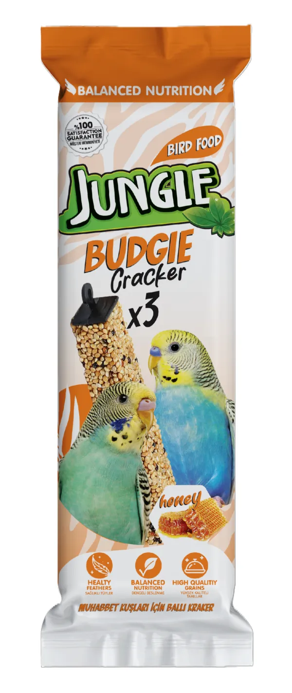 Jungle Muhabbet Ballı Krakeri 3'Lü 