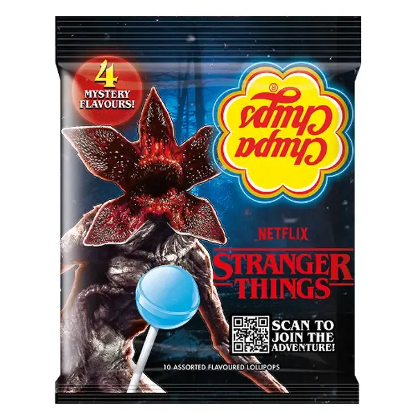 CHUPA CHUPS STRANGER THINGS MYSTERY FLAVOURS! NO:4 TOPİTOP 10'LU