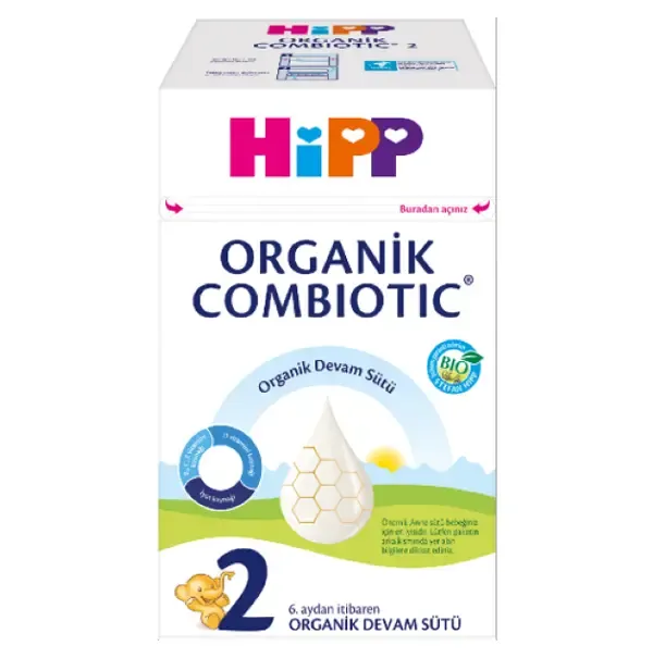 HİPP 2 ORGANİK COMBIOTIC DEVAM SÜTÜ 600 GR