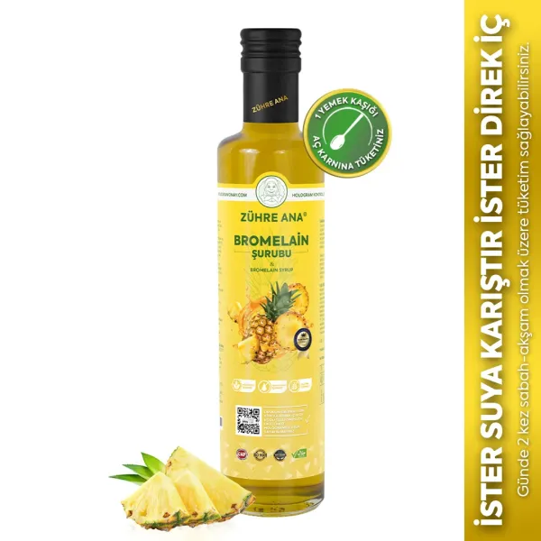 ZÜHRE ANA BROMELAİN ŞURUBU 250 ML 