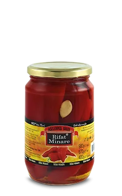 RIFAT MİNARE KÖZLENMİŞ BİBER 670 GR