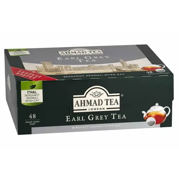 AHMAD TEA EARL GREY 48'Lİ DEMLİK POŞET ÇAY