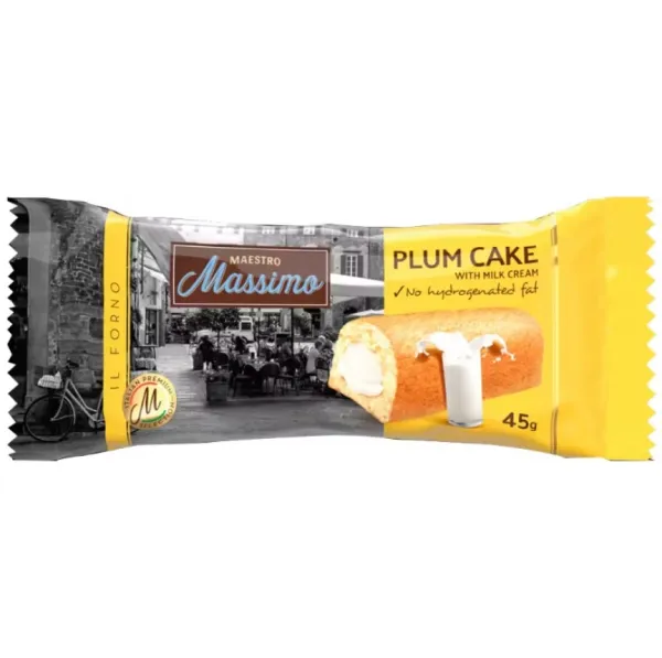Maestro Massimo Plum Cake Milk Cream (Sütlü) 40 Gr 