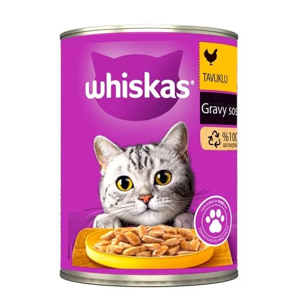 Whiskas Konserve Tavuklu 400 Gr