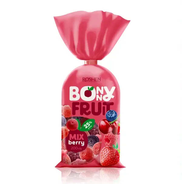 ROSHEN BONNY FRUITY BERRY MİX 200 GR