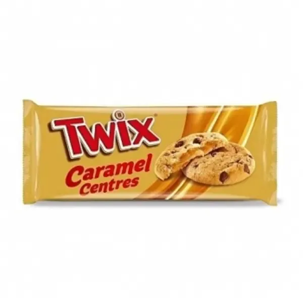 Twix Biscuits Soft Caramel Centres 144 Gr