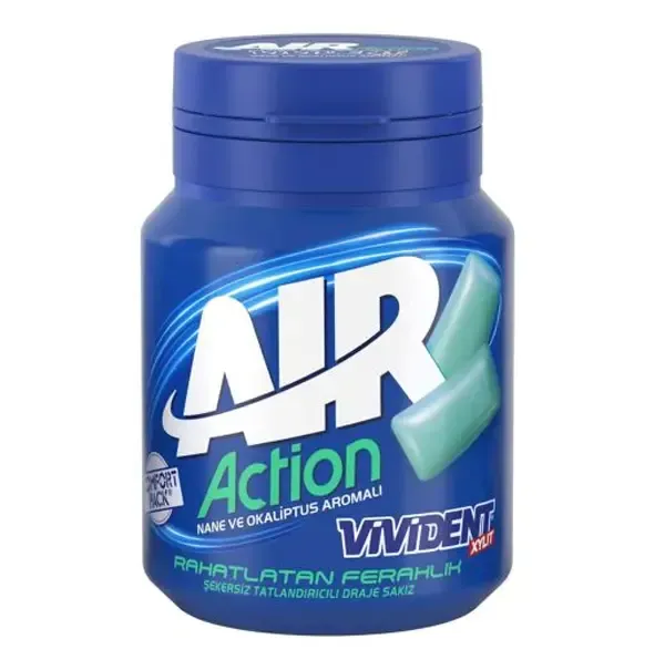 Vivident Comfort Action Nane ve Okaliptüs Aromalı Sakız 67 gr