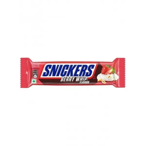 Snickers Berry Whip Flavour Chocolate Bar 40 Gr