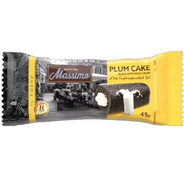 Maestro Massimo Plum Cake Black (Bitter) 40 Gr 