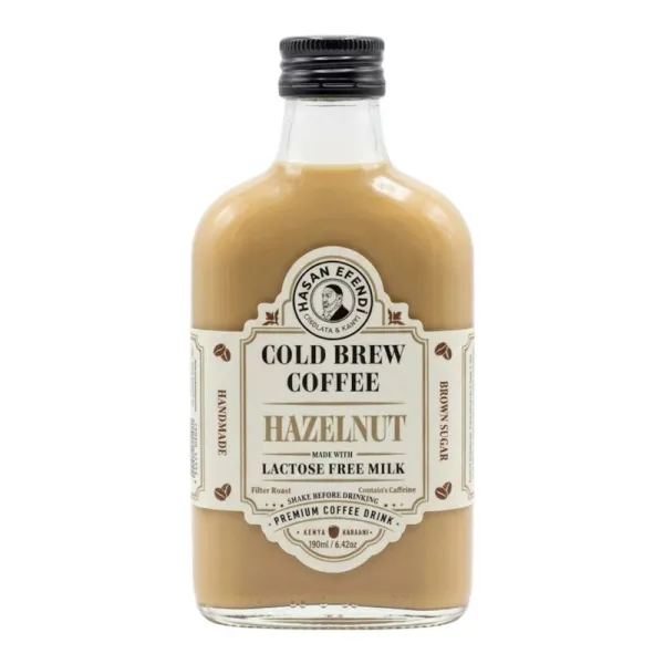 HASAN EFENDİ COLD BREW HAZELNUT COFFEE 190 ML