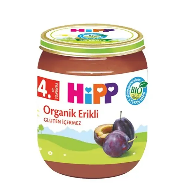 HİPP ORGANİK ERİK PÜRESİ 125 GR