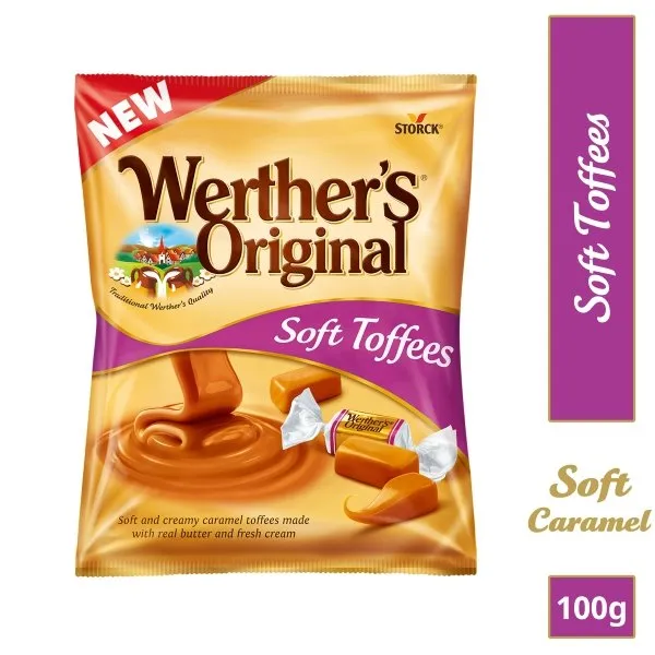 Werther's Orıgınal Caramel Soft Toffees 100 Gr