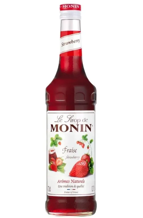 Monin Syrup Strawberry (Çilekli Şurup) 700 ml Cam