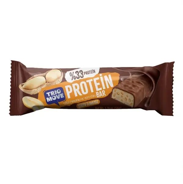 TRIO MOVE %33 PROTEIN BAR YER FISTIKLI VE SÜTLÜ 50 GR