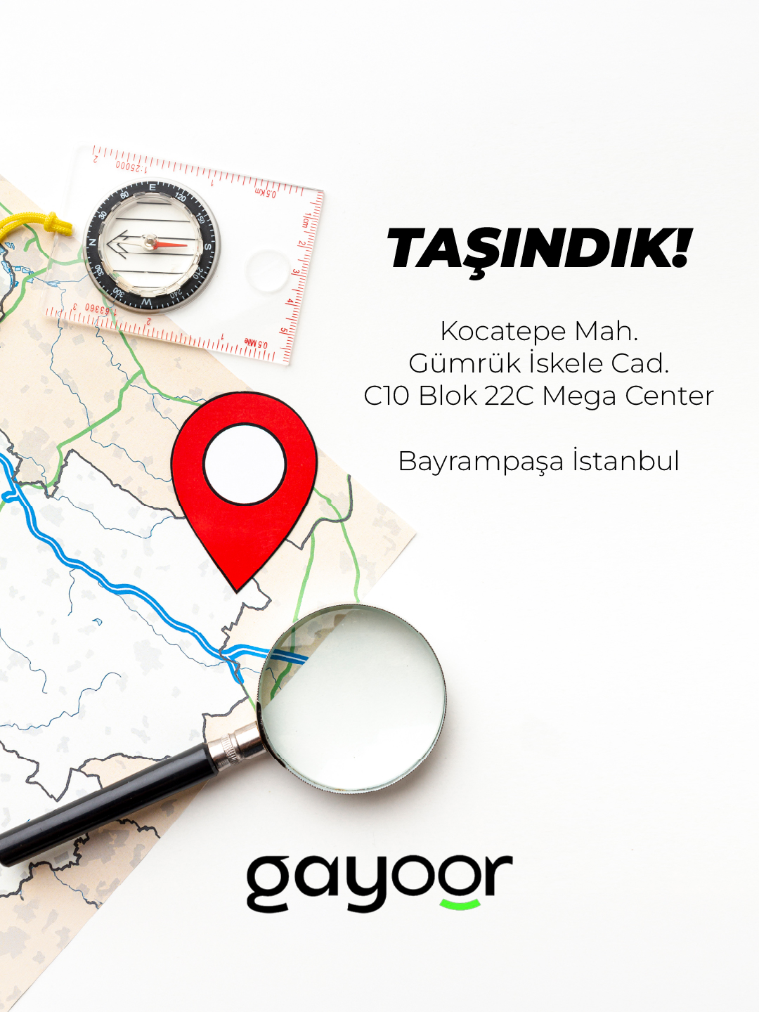 Taşındık